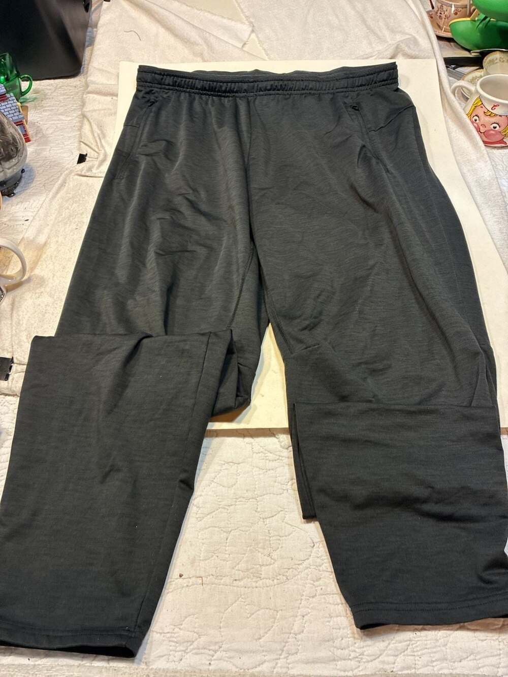 REI Co-op Men's Active Athletic Pants Charcoal Gray XLarge Tall